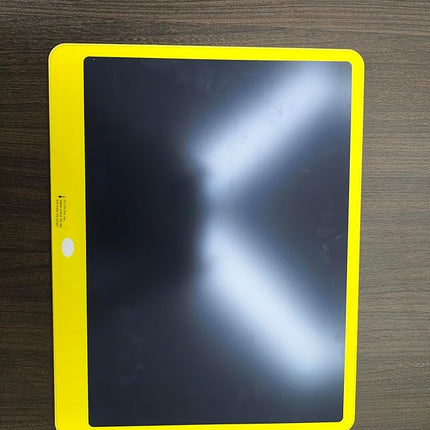 TEKFUN LCD Writing Tablet Doodle Board, 12inch Colorful Drawing Tablet Writing Pad, Kids Travel Essentials, Kid Toys for 3 4 5 6 7 8 Year Old Girls Boys (Yellow)