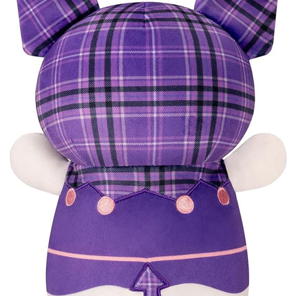 Squishmallows Original Sanrio 10in Plaid Kuromi HugMees – Ultrasoft Official Jazwares Plush (Medium-Sized)