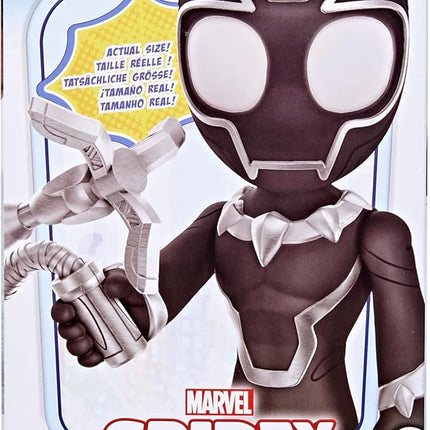 Spidey and his Amazing Friends Supersized Black Panther 9-inch Action Figure, Marvel Preschool Super Hero Toys, Kids Birthday Gifts, Ages 3+