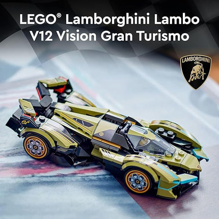 Lego Speed Champions: Lamborghini Lambo V12 Vision Gran Turismo Buildable Toy 76923