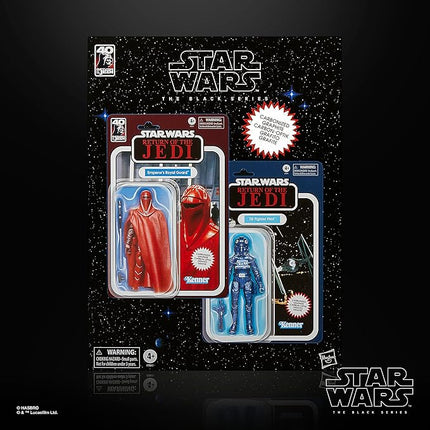 STAR WARS The Black Series Carbonized Collection Emperor’s Royal Guard & TIE Pilot, Return of The Jedi 6-Inch Action Figures (Amazon Exclusive)