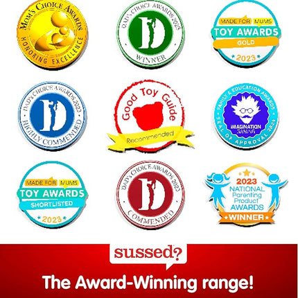 SUSSED The Wacky ‘What Would You Do’ Card Game - Social Fun for Teens, Boys, Girls for Kids Ages 10+ & Adults - Blue Pack