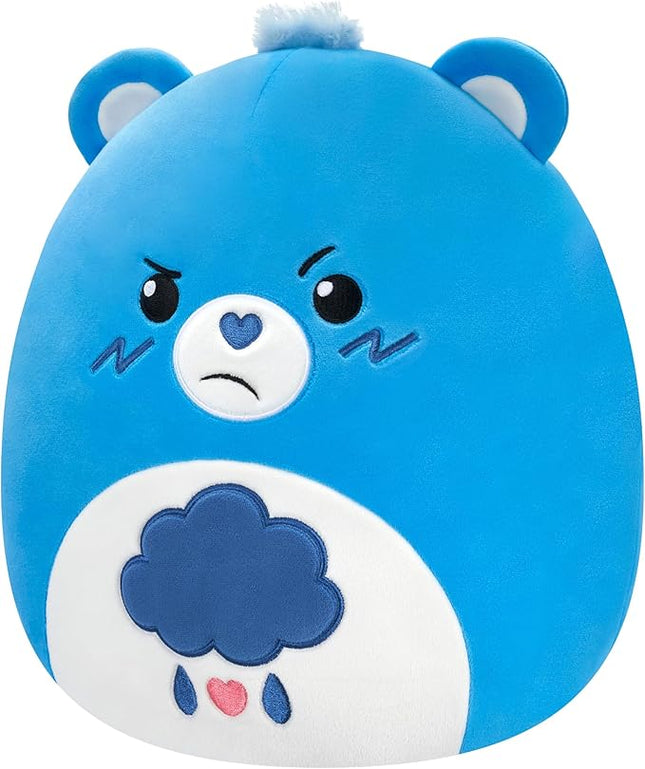 Squishmallows Original Care Bears 12in Grumpy Bear – Official Jazwares Plush (Medium-Sized)