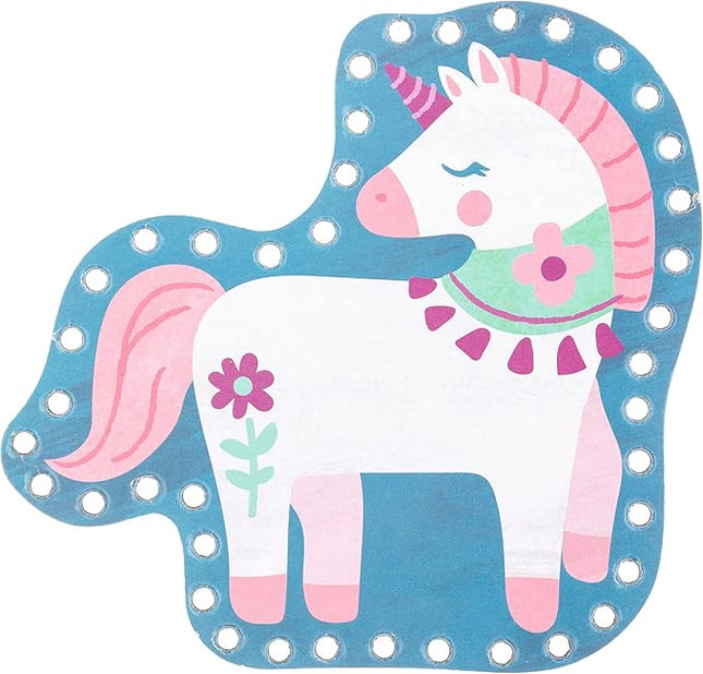 Stephen Joseph Lacing Cards, Unicorn