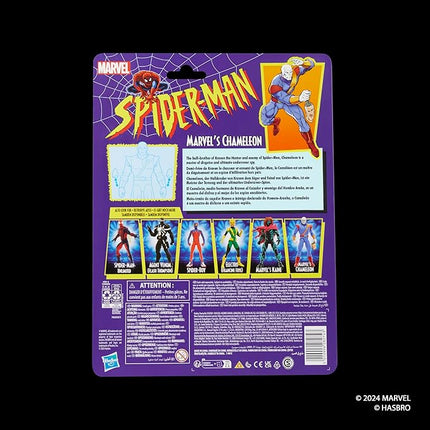 Marvel Legends Series Chameleon, Retro Comics Collectible 6-Inch Scale Action Figure