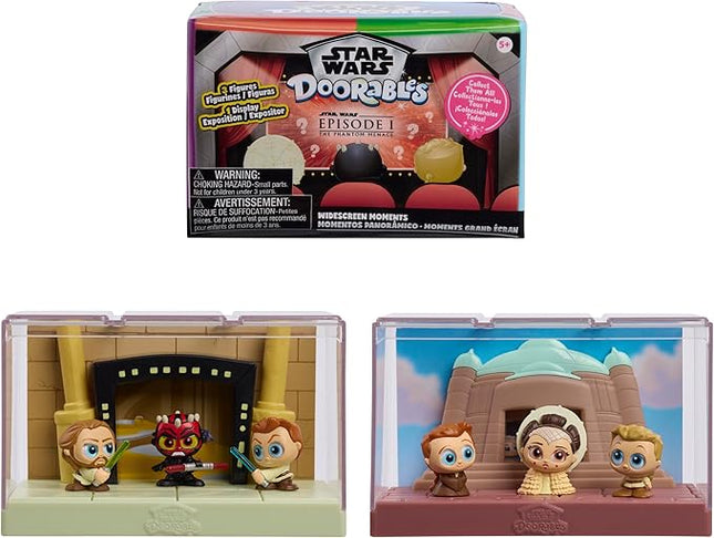 Just Play Star Wars™ Doorables Widescreen Moments - Star Wars: The Phantom Menace™, Collectible Figures, Kids Toys for Ages 5 Up