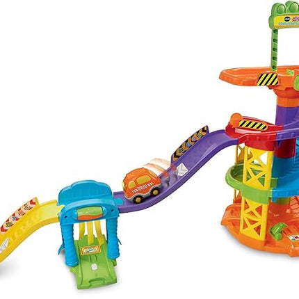 VTech Go! Go! Smart Wheels Spinning Spiral Tower Playset (Frustration Free Packaging)