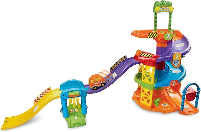VTech Go! Go! Smart Wheels Spinning Spiral Tower Playset (Frustration Free Packaging)