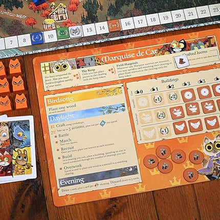 Root: A Game of Woodland Might and Right | Asymmetric Strategy Board Game by Leder Games | 2–4 Players | Ages 10+ | Adventure, Conflict & Area Control