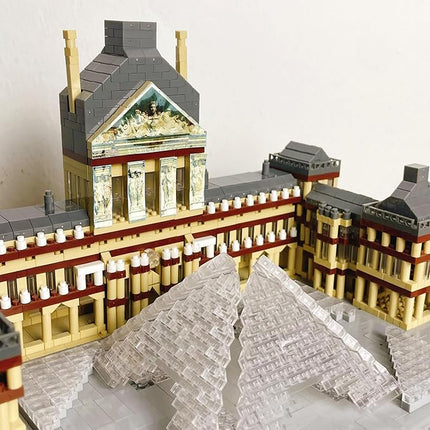 Louvre Micro Mini Building Blocks Architecture Toys Sets Assembly Adult Construction Unleash Your Love for The Louvre