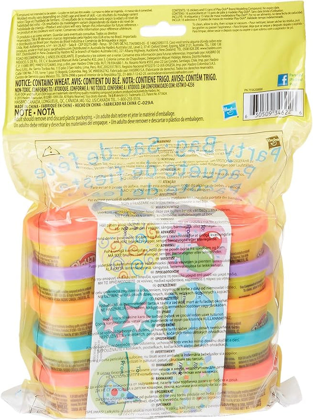 Play-Doh UPC 2 X Party Bag Dough, 15Count (Assorted Colors), 2 Pack