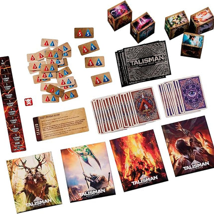 Hasbro Gaming Talisman Alliances: Fate Beckons Board Game | Talisman Expansion | Cooperative Fantasy Adventure Games | Ages 12+ | 2 to 6 Players