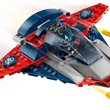 LEGO Marvel Captain America vs. Thanos Building Toy - Pretend Play Set for Boys & Girls, Ages 4+ - Kids Building Blocks W/ 2 Super Hero Toy Minifigures - Gift Idea for Birthdays - 76319