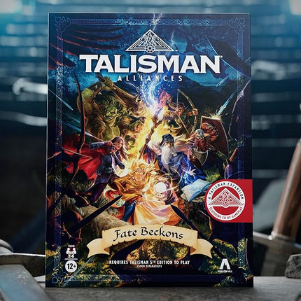 Hasbro Gaming Talisman Alliances: Fate Beckons Board Game | Talisman Expansion | Cooperative Fantasy Adventure Games | Ages 12+ | 2 to 6 Players