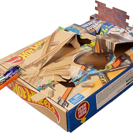 Hot Wheels DLF28 Track Builder System Stunt Kit Playset [Amazon Exclusive]