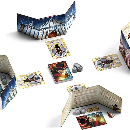 Big Top - Fast Paced Auction Game - 3 to 4 Players - 40 Minutes Play Time (Big Top (Base Game))