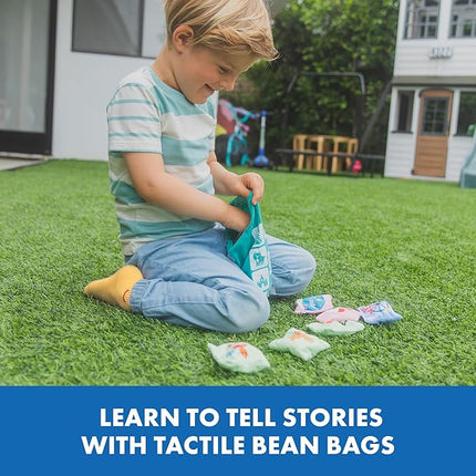 Educational Insights Storytelling Bean Bags - Tactile Bean Bags for Kids Classroom, Includes 15 Bean Bags, Gift for Ages 3+