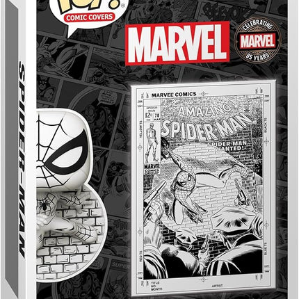Funko POP! Comic Cover: Marvel's 85th - Spider-Man - Spider-Man - Marvel Comics - Collectable Vinyl Figure - Gift Idea - Official Merchandise - for Kids & Adults - Movies Fans