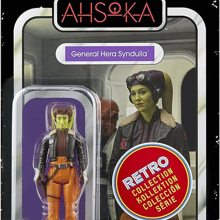 Star Wars - The Retro Collection - General Hera Syndulla Figure Ahsoka- 3.75" Action Figures