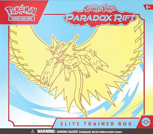 POKEMON TCG: Scarlet and Violet: Paradox RIFT: Elite Trainer Box - Roaring Moon