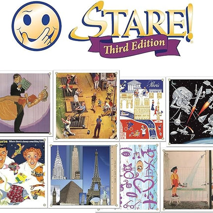Stare - Fun Game of Visual Recall Where Quirky Image Cards Challenge Players' Minds – Classic for Adult & Family Game Night