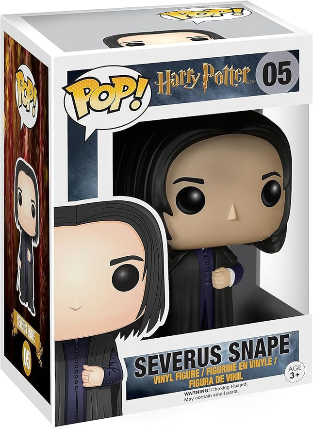 Funko Pop Movies: Harry Potter - Severus Snape Action Figure, Standard - Collectable Vinyl Figure - Gift Idea - Official Merchandise - Toys for Kids & Adults - Fantasy Fans
