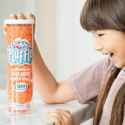 Educational Insights Pluffle 4-Pack - Sensory Bin Foam Set, No Mess Alternative to Sand Toys & Slime for Toddlers at Home or in The Classroom, Fun Sensory Table Filler, Gift for Kids Ages 3+