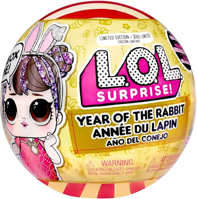 L.O.L. Surprise! Year of The Rabbit Doll Good Luck Sweetie- with Collectible Doll, 7 Surprises, Limited Edition Doll, Accessories, Pet, Lunar New Year Theme- Great Gift for Girls Age 4+