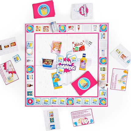 Spin Master Mini Brands Mini Market Dash Food Game, for Families and Kids Ages 5 and Up