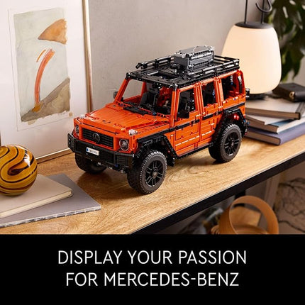 LEGO Technic Mercedes-Benz G 500 Professional Line Model Car Kits - Building Set of Mercedes G-Wagon for Adults, Ages 18+ - Gifts for Men & Women - W/Realistic Details - 42177