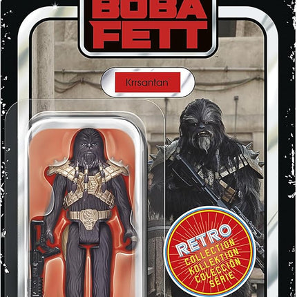 STAR WARS Retro Collection Krrsantan, The Book of Boba Fett 3.75 Inch Collectible Action Figures, Ages 4 and Up