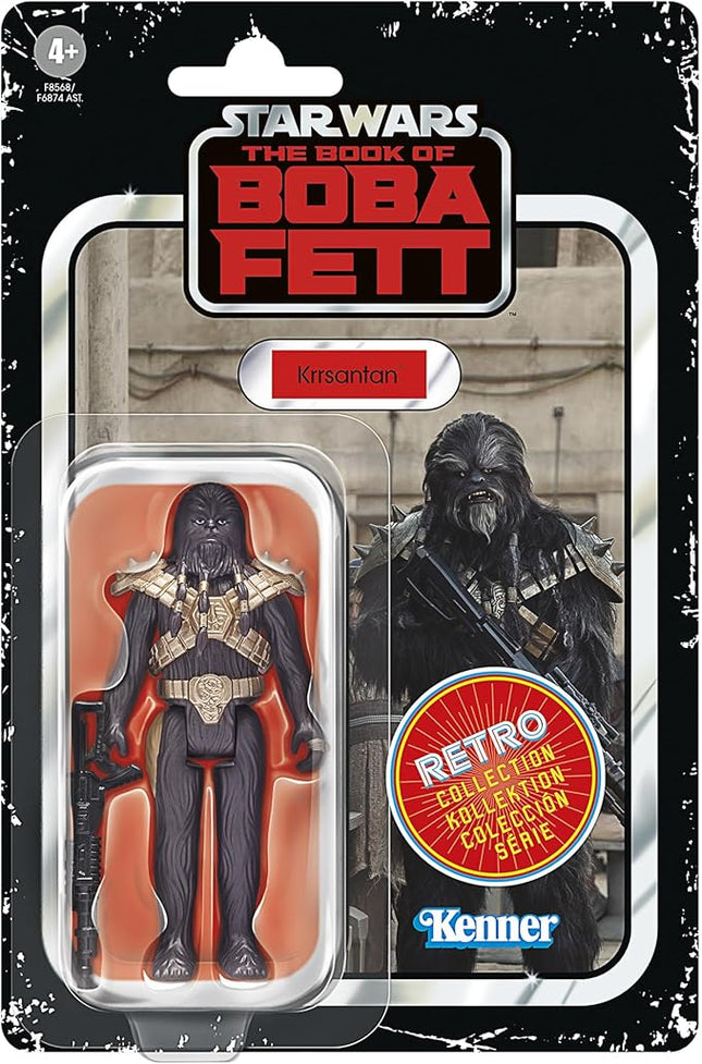 STAR WARS Retro Collection Krrsantan, The Book of Boba Fett 3.75 Inch Collectible Action Figures, Ages 4 and Up