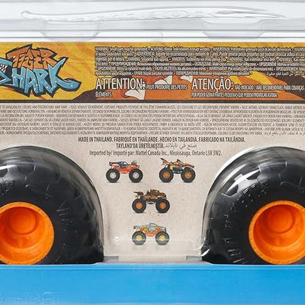 Hot Wheels Monster Trucks, Oversized Monster Truck, 1:24 Scale Die-Cast Toy Truck with Giant Wheels and Cool Designs