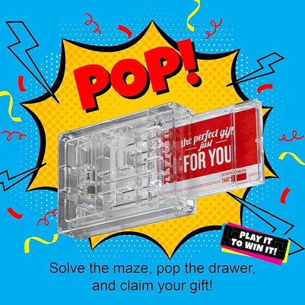 BILZ® Super Maze | Gift Card Puzzle Game for Ages 8+ | Made in USA | Easy Fun Setup | Fits Gift Cards, Cash (Folded), and Notes | Great for Graduations, Christmas, & Birthdays | 2 Pack