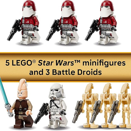 LEGO Star Wars: The Clone Wars Republic Juggernaut Building Toy for Kids - Pretend Play Set W 8/ Toy Figures - Collectible Model Kit for Boys & Girls, Ages 9+ - Gift Idea for Birthdays - 75413