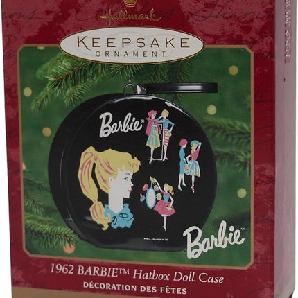 Hallmark Ornament: 2000 Barbie Hatbox Doll Case | QX6791