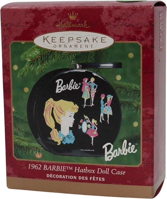 Hallmark Ornament: 2000 Barbie Hatbox Doll Case | QX6791