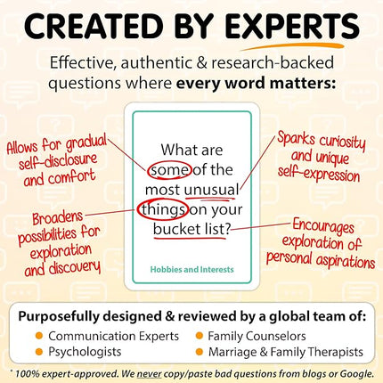 200 Icebreaker Conversation Cards - Improve Your Small Talk & Make Deep Connections - Perfect for Parties, Gatherings & More - Always Have Something to Say - Discuss Fun Questions & Interesting Topics