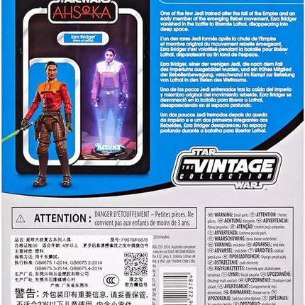 STAR WARS The Vintage Collection Ezra Bridger (Hero of Lothal), Ahsoka 3.75 Inch Collectible Action Figure