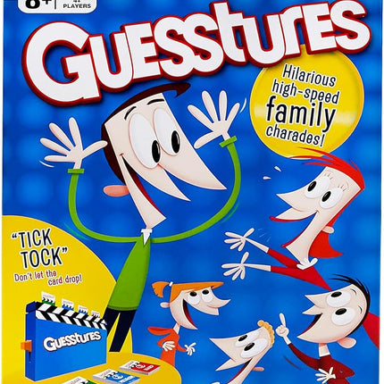 Hasbro Gaming Guesstures Game, Charades Game for 4 or More Players, Family Party Game for Ages 8 and Up
