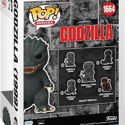 Funko POP Movies: Godzilla 70th Anniversary - Godzilla 1999 - Collectable Vinyl Figure - Gift Idea - Official Merchandise - for Kids & Adults - Movies Fans - Model Figure for Collectors and Display