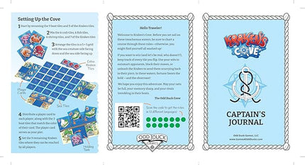 Kraken’s Cove – Memory & Strategy Game for Kids & Families | Quick Play Ocean Adventure Game | Ages 5+ | 1-3 Players | Under 15 Minutes