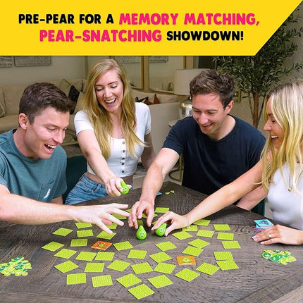 Snatching Pears! – The Hilarious Memory-Matching, Pear-Snatching Party Game | Family Board Game for Kids, Teens & Adults | 2-6 Players, Age 7+