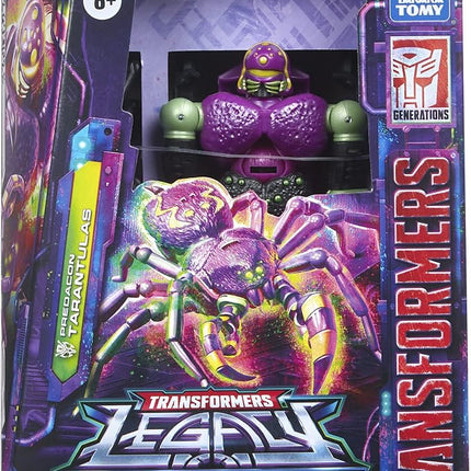 Transformers Toys Generations Legacy Deluxe Predacon Tarantulas Action Figure - Kids Ages 8 and Up, 5.5-inch