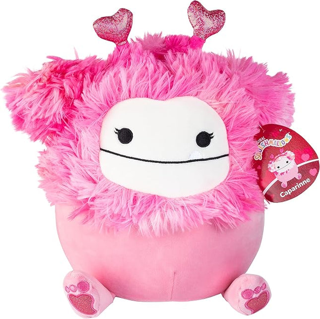 Squishmallows Original 10-Inch Caparinne The Pink Bigfoot - Official Jazwares Plush - Collectible Soft Squishy Stuffed Animal Toy - Add to Your Squad - Gift for Kids, Girls & Boys
