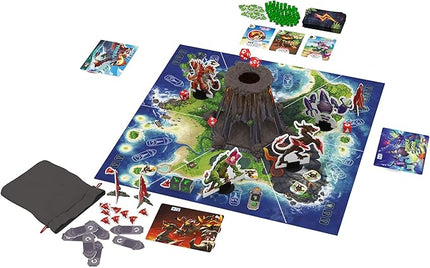 IELLO: King of Monster Island - Strategy Board Game, Sequel of The King of Line, Family, Play Cooperatively, Ages 10+, 1-5 Players, 60 Minutes