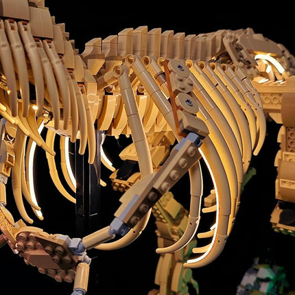 LightGo LED Kit for Lego Jurassic World 76968 Dinosaur Fossils Tyrannosaurus rex | Lighting Only-Bricks Set Not Included (Classic Version)