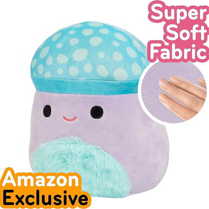 Squishmallows Original 8-Inch Pyle The Mushroom - Official Jazwares Plush - Collectible Soft Squishy Mushroom Stuffed Animal Toy - Add to Your Squad - Gift for Kids, Girls & Boys