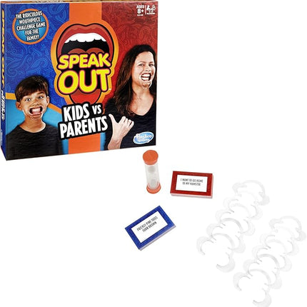 Hasbro Gaming Hasbro Speak Out Kids Vs Parents Game