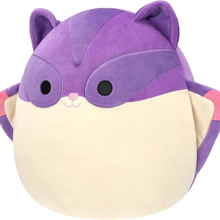 Squishmallows Original 12-Inch Joy Purple Sugar Glider - Official Jazwares Plush